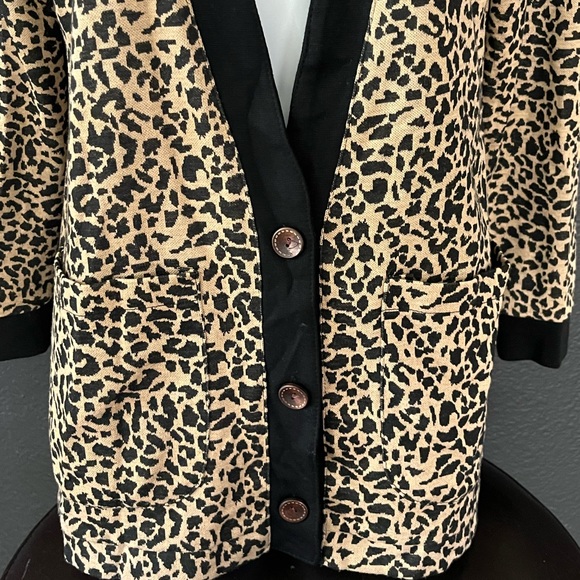 Animal print Vintage Blazer - Picture 6 of 11